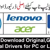 Download Original,Genuine,Official Drivers for PC or Laptop