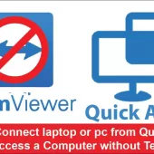 How to Connect laptop or pc from Quick Assist