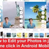 How to edit your photos in just one click in android mobile