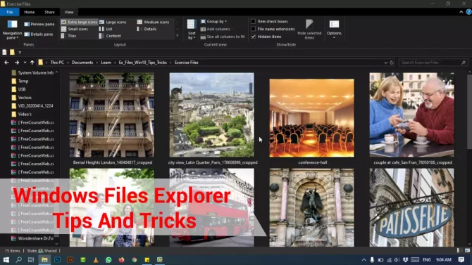 Windows Files Explorer Tips And Tricks