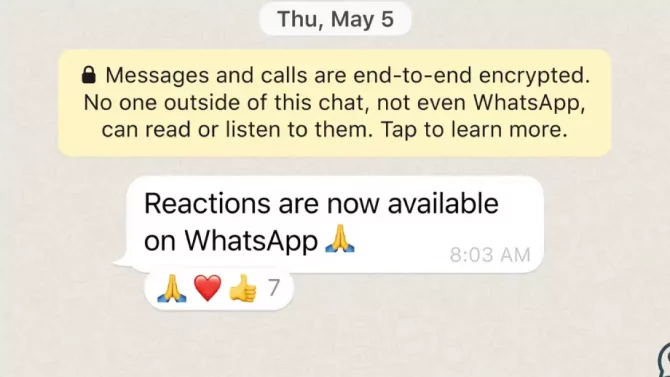 WhatsApp’s Emoji Reactions and 2GB File Transfer Options