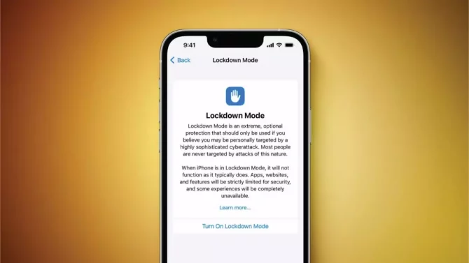 Apple Declares the New Lockdown Mode on iOS 16