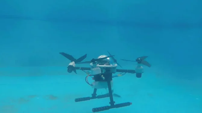 Swim And Fly Effortlessly With TJ-Flyingfish, The Dual Purpose Drone