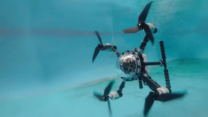 Swim And Fly Effortlessly With TJ-Flyingfish, The Dual Purpose Drone