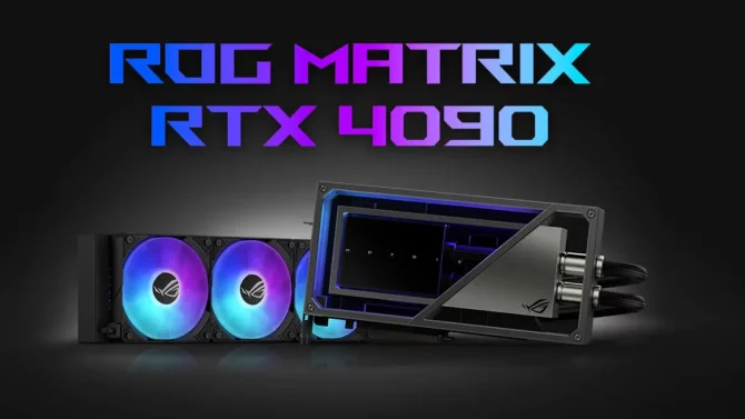 ASUS ROG Matrix GeForce RTX 4090