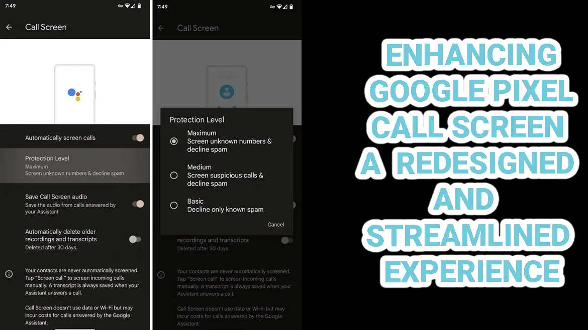 Enhancing Google Pixel Call Screen: A Redesigned and Streamlined ...