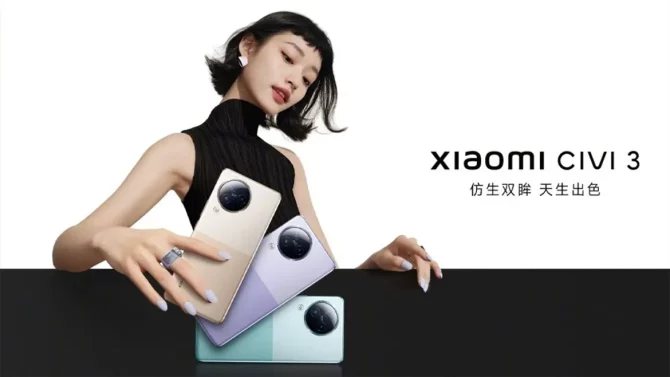 Xiaomi Civi 3 smartphone